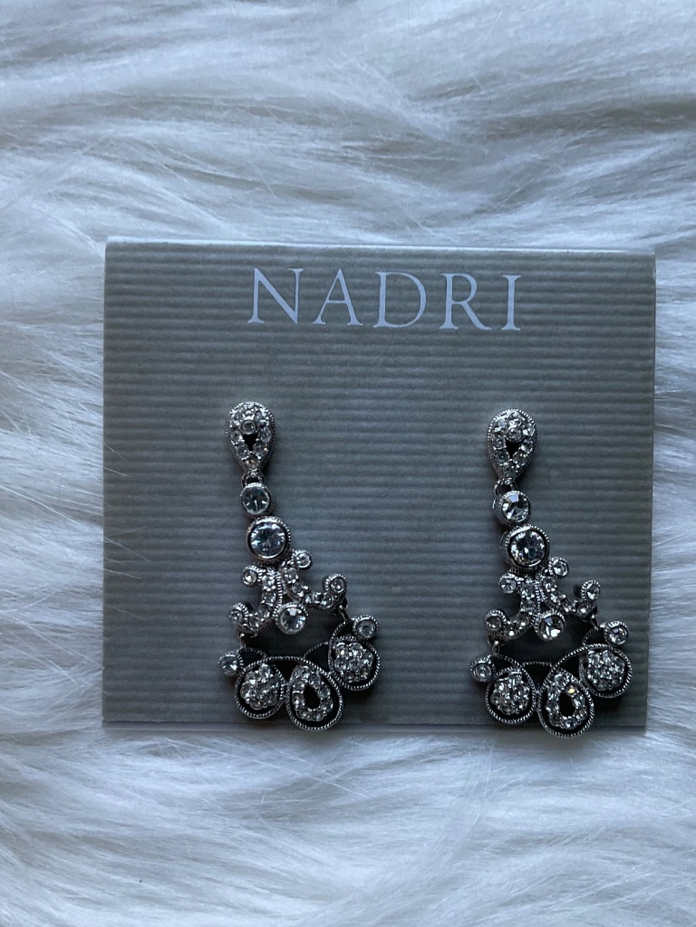 Nadri Chandelier Earrings